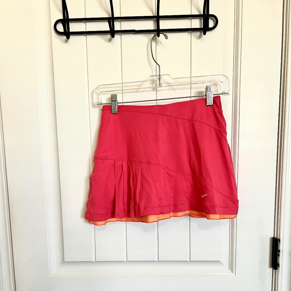 Nike Pink and Orange Skort Size XS